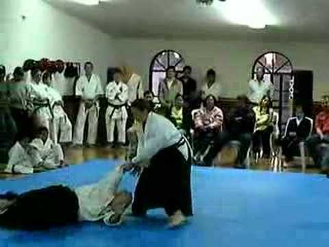 女性のための護身術Aikido Woman in Saltillo Mexico Selfdefense