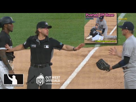 Ask UEFL - Josh Donaldson Pushes Tim Anderson Off 3rd Base, Benches Clear, Umpire Guccione Says Safe