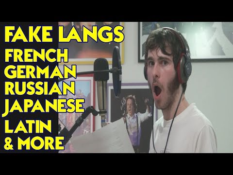 8 Fake Languages by Klaus