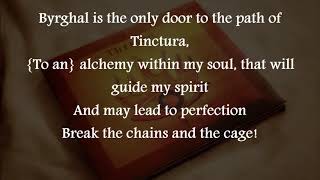 &quot;Wisdom And The Cage&quot; - THERION - Lyrics - HD - 2007