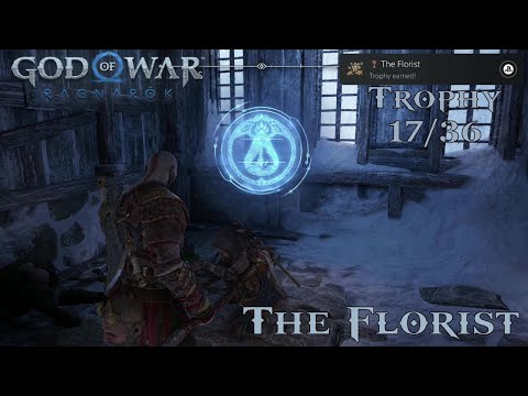 God Of War Ragnarok - The Florist Trophy - (And How To Get To Jotunheim)