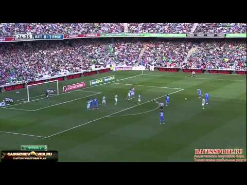 Gareth Bale Amazing Free Kick Goal vs Real Betis