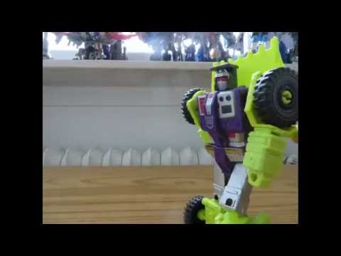 Transformers combiner wars Devastator stopmotion