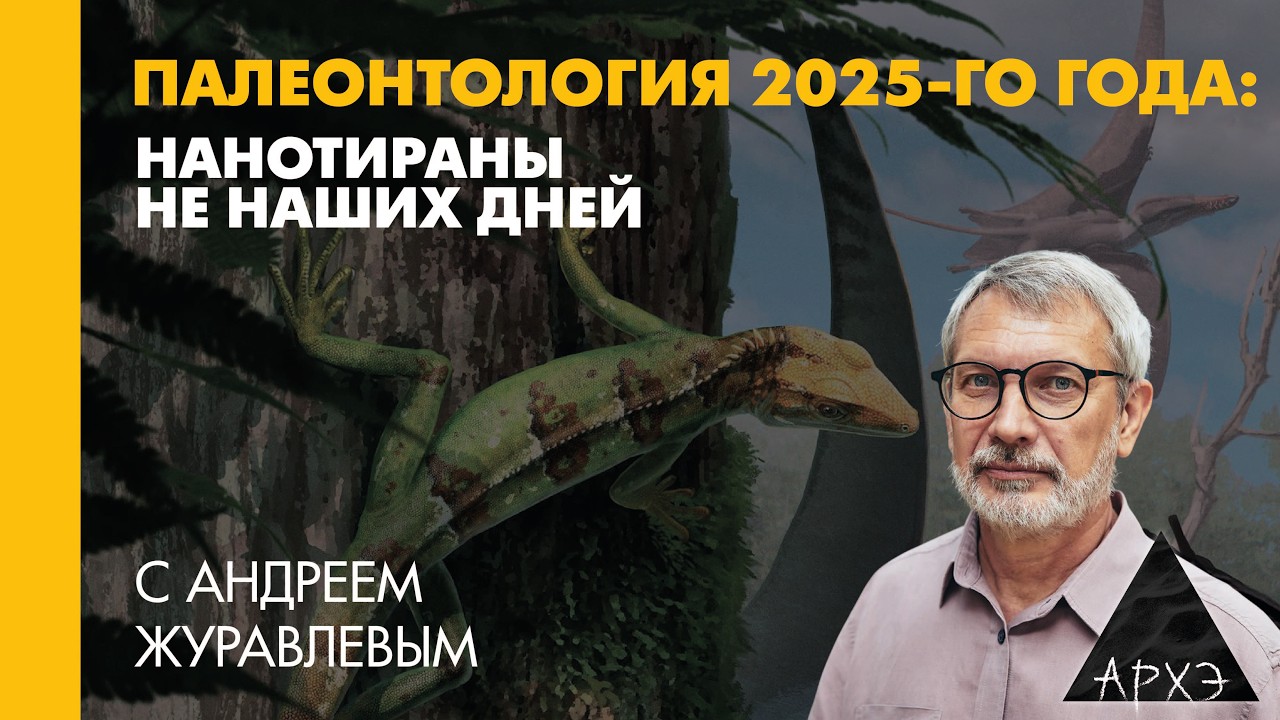 Андрей Журавлев: Палеонтология 2025-го года: нанотираны не наших дней