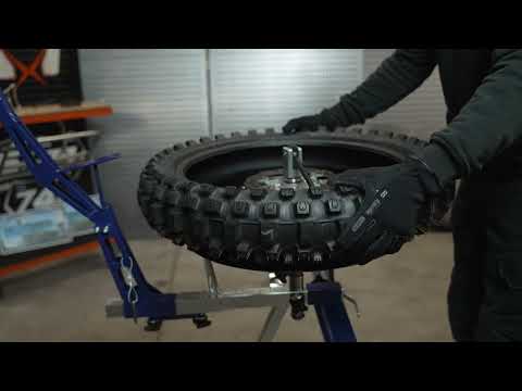 TMT7 TireCharger Instructions - How to mount a air-tube tire on a Motocross/Endruro wheel