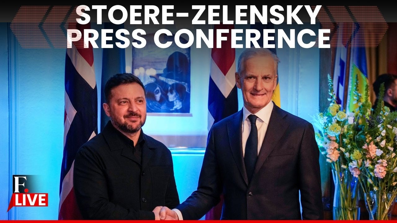 LIVE: Zelensky and Norwegian PM Stoere Hold Press Conference Following Key Talks | N18G
