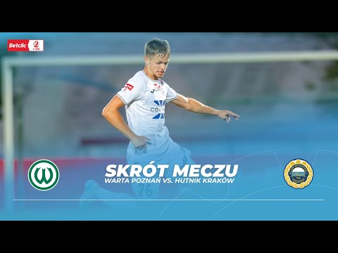 Skrót meczu: Warta Poznań  - Hutnik Kraków (Betclic 2. Liga - sezon 2025/26)