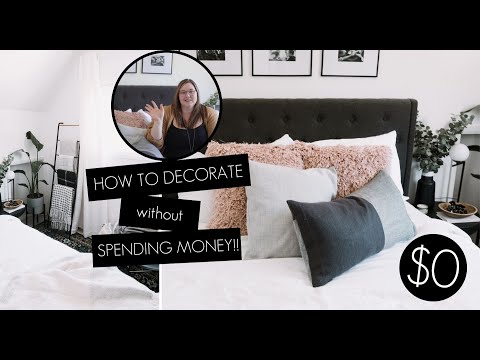 Part of a video titled How To Decorate Your Room Without Buying Anything - YouTube