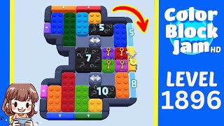 Soluzione del Livello 1896 di Color Block Jam