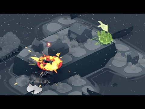 Bad North Gameplay [Heavy Weapon+Spear+Mines]