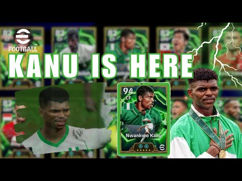 KANU NWANKWO Joins My Nigerian Dream Team in eFootball 2026