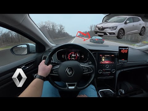 2019 Renault Megane 1.5 BlueDCI 95 -  TOP SPEED AUTOBAHN DRIVE