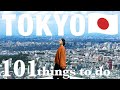 TOKYO TOP 101 Things To Do In Tokyo ️ Japan Travel Guide
