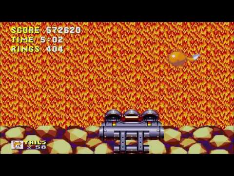 Sonic 3 Complete (2013) | Tails visits Knuckles [Part 8] – Onychaos's realm