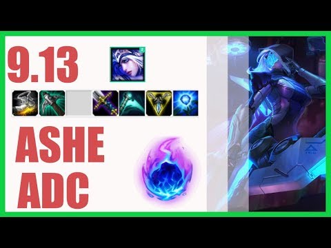 Ashe ADC Ranked Challenger Build 9.13 - KR Grandmaster