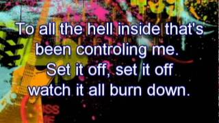 Disciple - watch it burn (lyrics)