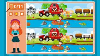 Viki Spotter: The Farm, Level 19 Walkthrough, 1080p/60FPS.