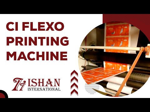 Closed Doctor Blade Chamber Type Flexo Printing Machine