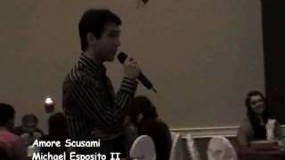 Michael Esposito II sings Amore Scusami (My Love Forgive Me)