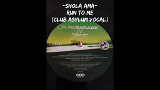Shola Ama - Run to me (Club Asylum vocal)