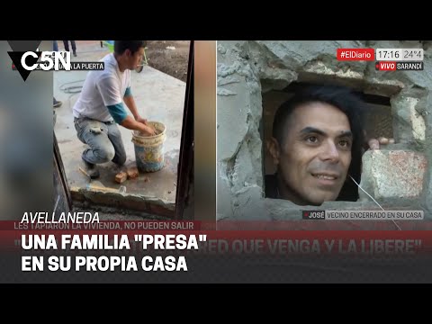 Les TAPIARON la PUERTA y estuvieron DÍA y MEDIO sin poder salir