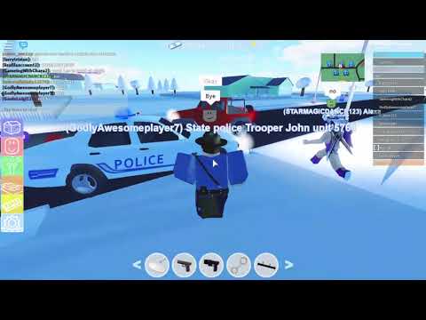 The Neighbourhood Of Robloxia Being Police Man In City Of -