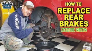 How To Replace Rear Brakes - Dodge Neon (Andy’s Garage: Episode - 410)