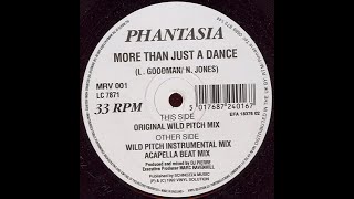 Phantasia - More Than Just A Dance (wild pitch instrumental mix) Vinyl Solution records 1992