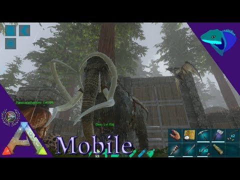 HIGH LEVEL MAMMOTH TAMING! EASY WOOD GATHERING! ARK: Mobile [S1:E51]