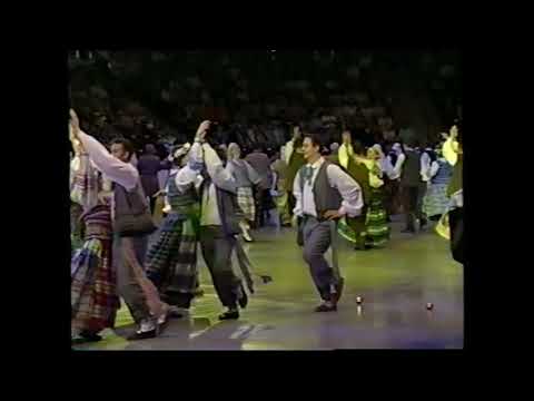 Lithuanian Folk Dance Festival, Toronto, 2000