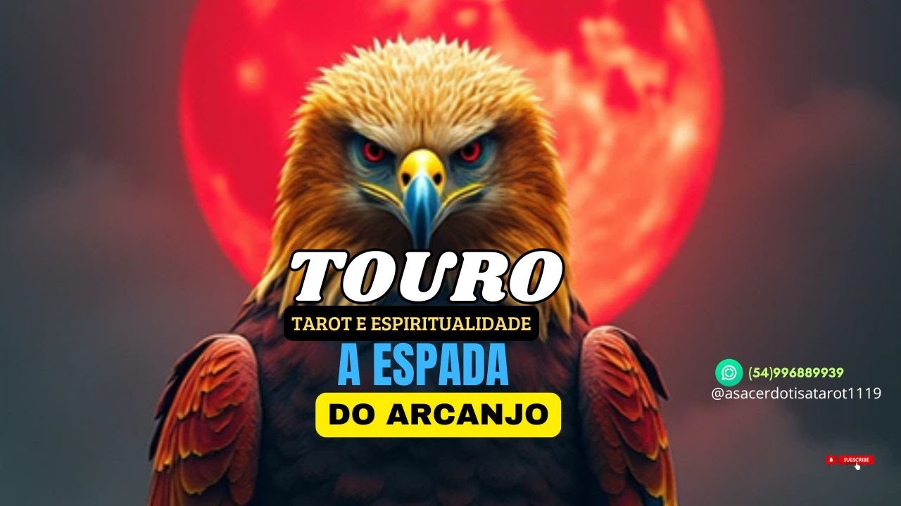 🦅TOURO- O CORTE DE MIGUEL ARCANJO, É FORTISSIMO E MUITO REVELADOR! #tarot