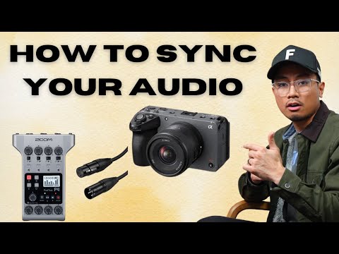 How to sync audio recorder to camera for your podcast  (AND IT'S EASY!)