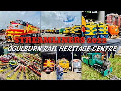 Streamliners 2022 - Goulburn Rail Heritage Centre - October Long Weekend 2022