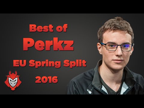 Best of G2 Perkz - Rookie of the EU Spring Split 2016 | Funny Montage