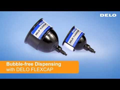 Bubble-Free Adhesive Dispensing with DELO-FLEXCAP