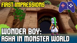 Wonder Boy: Asha In Monster World (Xbox) First Impressions #NewRelease