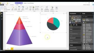 Power BI Custom Visual - Pyramid 3D Chart by Collabion