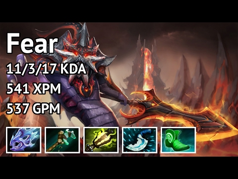 Dota 2 Fear - Slardar highlights - Game 3011082622