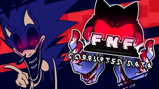 Cover art for FNF Week Sonix Corrupted Data