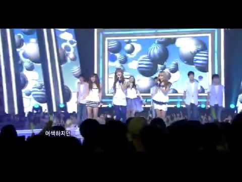 110724  HD   After School Red & Blue   In The Night Sky   Wonder Boy  Inkigayo Comeback Stage    YouTube