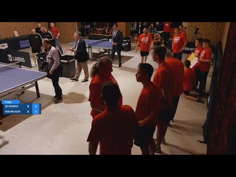 Extraliga 2018/19 - Finále 2.stretnutie: SK Vydrany - MSK Malacky (Stôl č. 1)