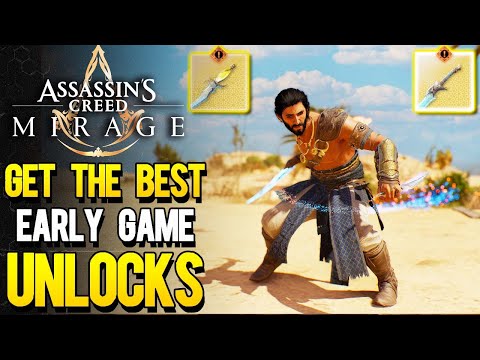 Amazing Things To Unlock FIRST In Assassin's Creed Mirage! (AC Mirage Best Tips and Tricks)