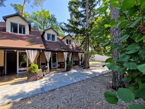 Skorzęcin Domki Iza Piętrowe tel.661658169 domki 6-8 osobowe dla rodzin 👨‍👩‍👧‍👦👨‍👩‍👦