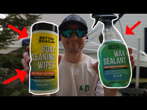 Boat Wax and Clean (Super Fast!)