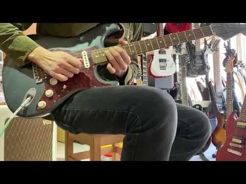 For Sale at www.meisteredeguitars.com - Fender custom shop 60s jmr charcoal strat, 10“ radius + more