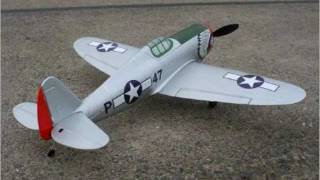 preview picture of video 'Skyhobby P-47B mod'