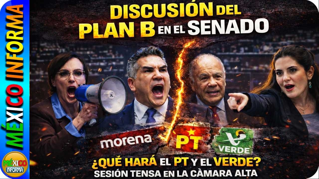 ¿CÓMO VOTARÁN EL PT Y EL VERDE EN EL SENADO? ARRANCA DISCUSIÓN DEL PLAN B. TODOS ATENTOS.