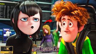 Mavis & Jonathan Rush to the Airport  | Hotel Transylvania 2 | 4K