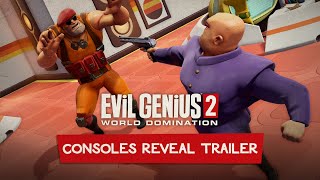 Evil Genius 2: World Domination – Consoles Reveal Trailer | PS4, PS5, Xbox One, Xbox Series X/S