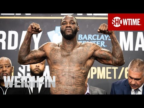 Live: Wilder vs. Breazeale: Weigh-In